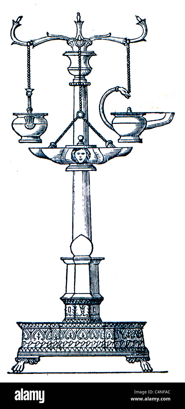 lampadary Foto Stock