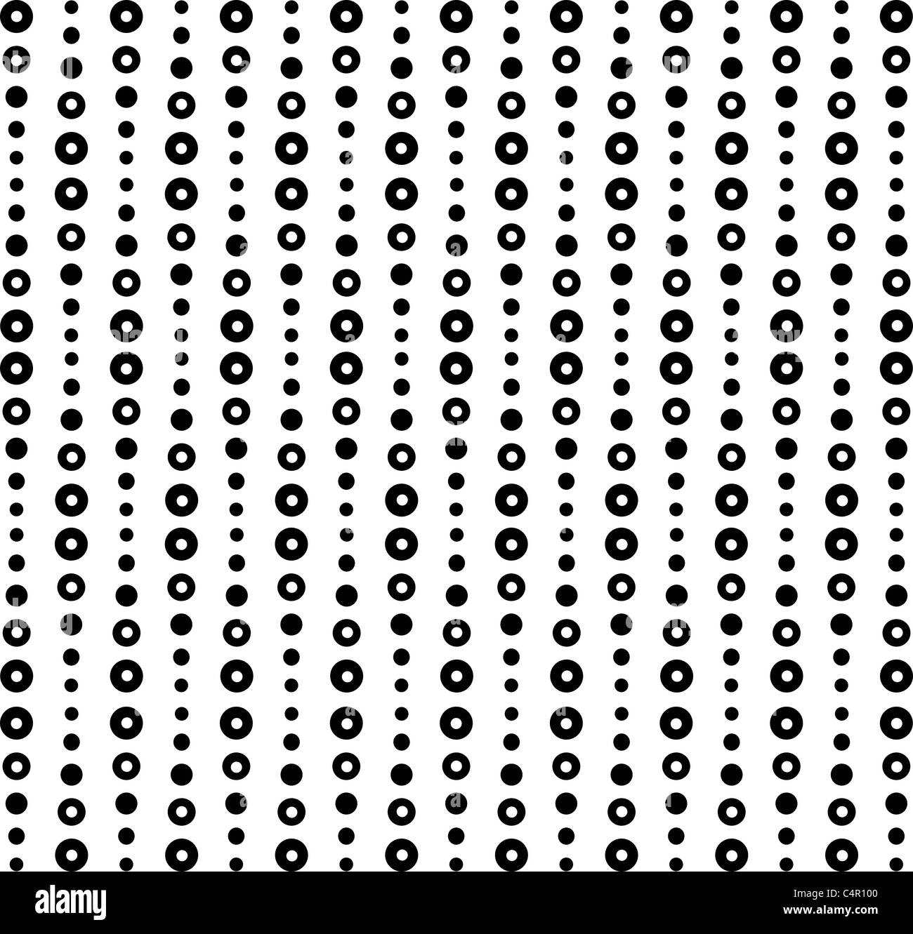 Modello senza giunture di colorato pois sfondo Foto Stock