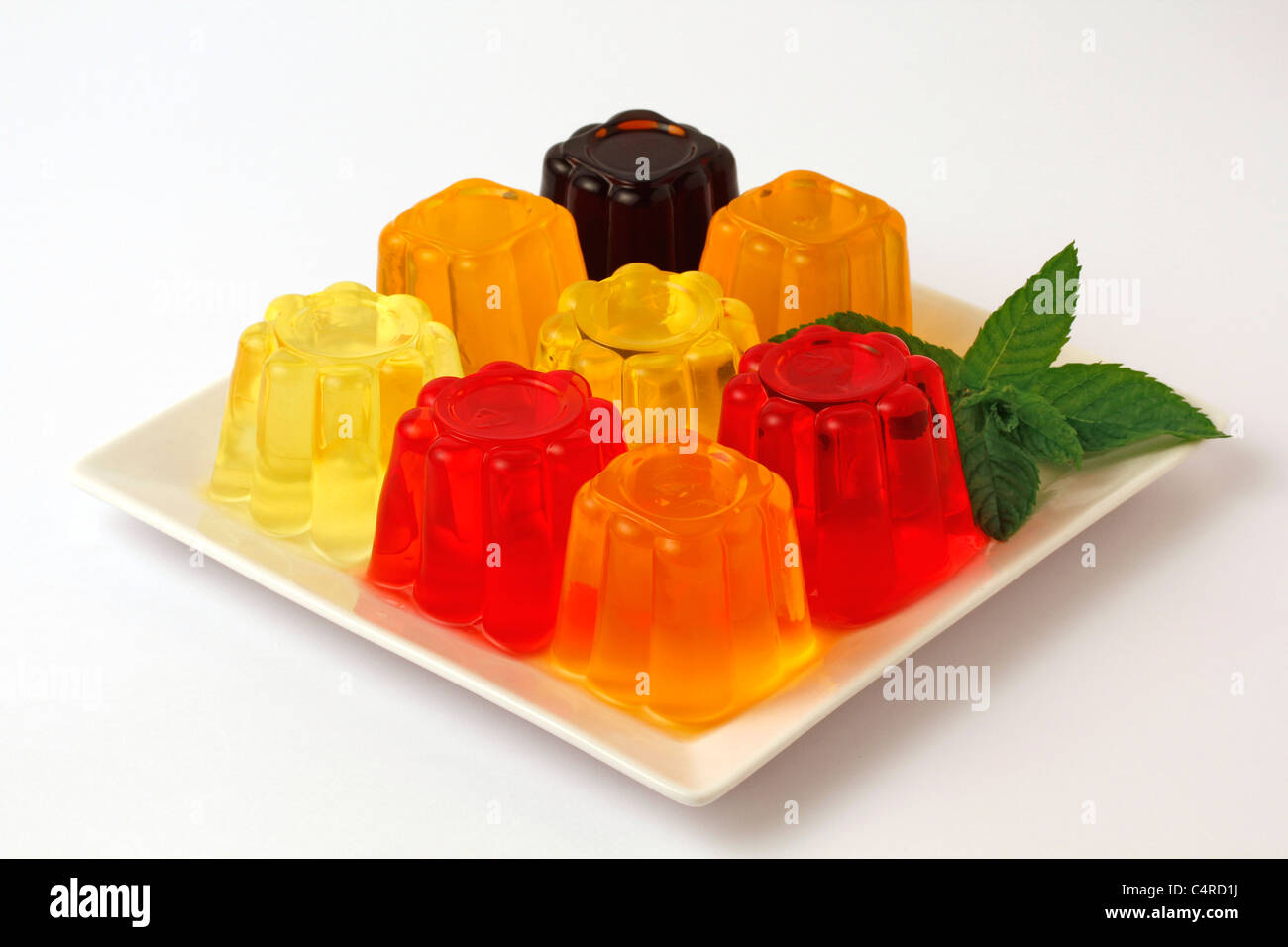 Gelatina. Foto Stock