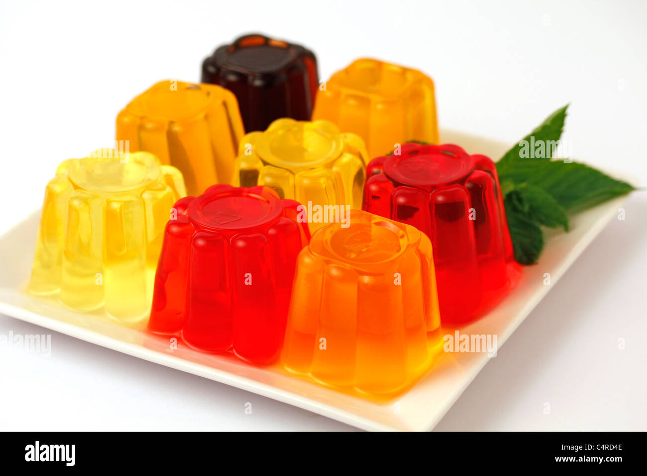 Gelatina. Foto Stock