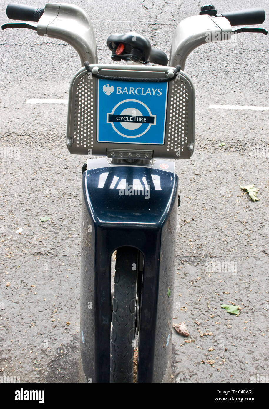 Boris bike Barclays cycle hire schema Affitto Londra Inghilterra Europa Foto Stock