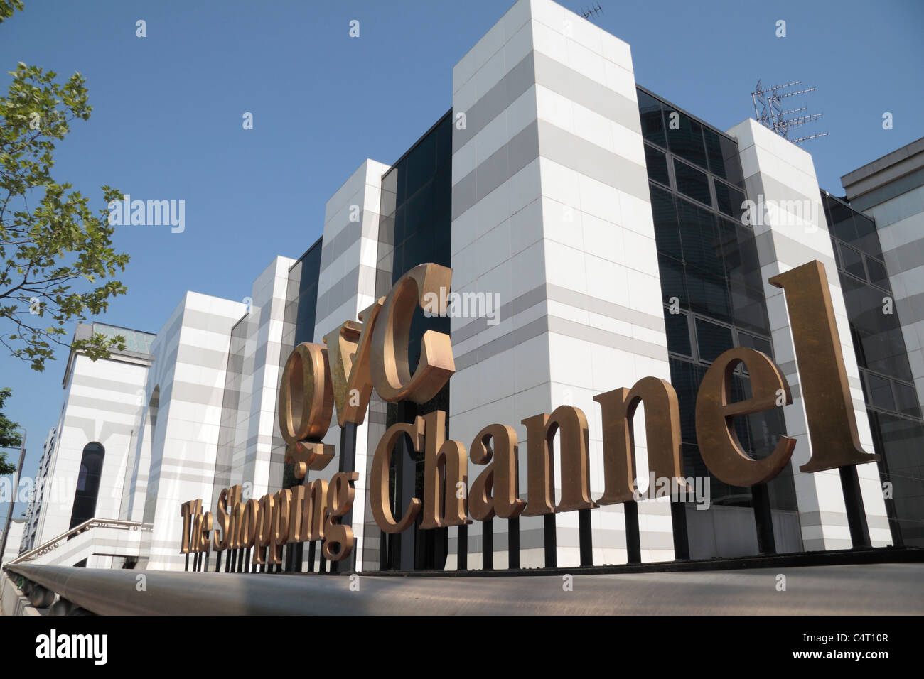 La shopping QVC Canale, Wandsworth, Londra, Regno Unito./ Foto Stock