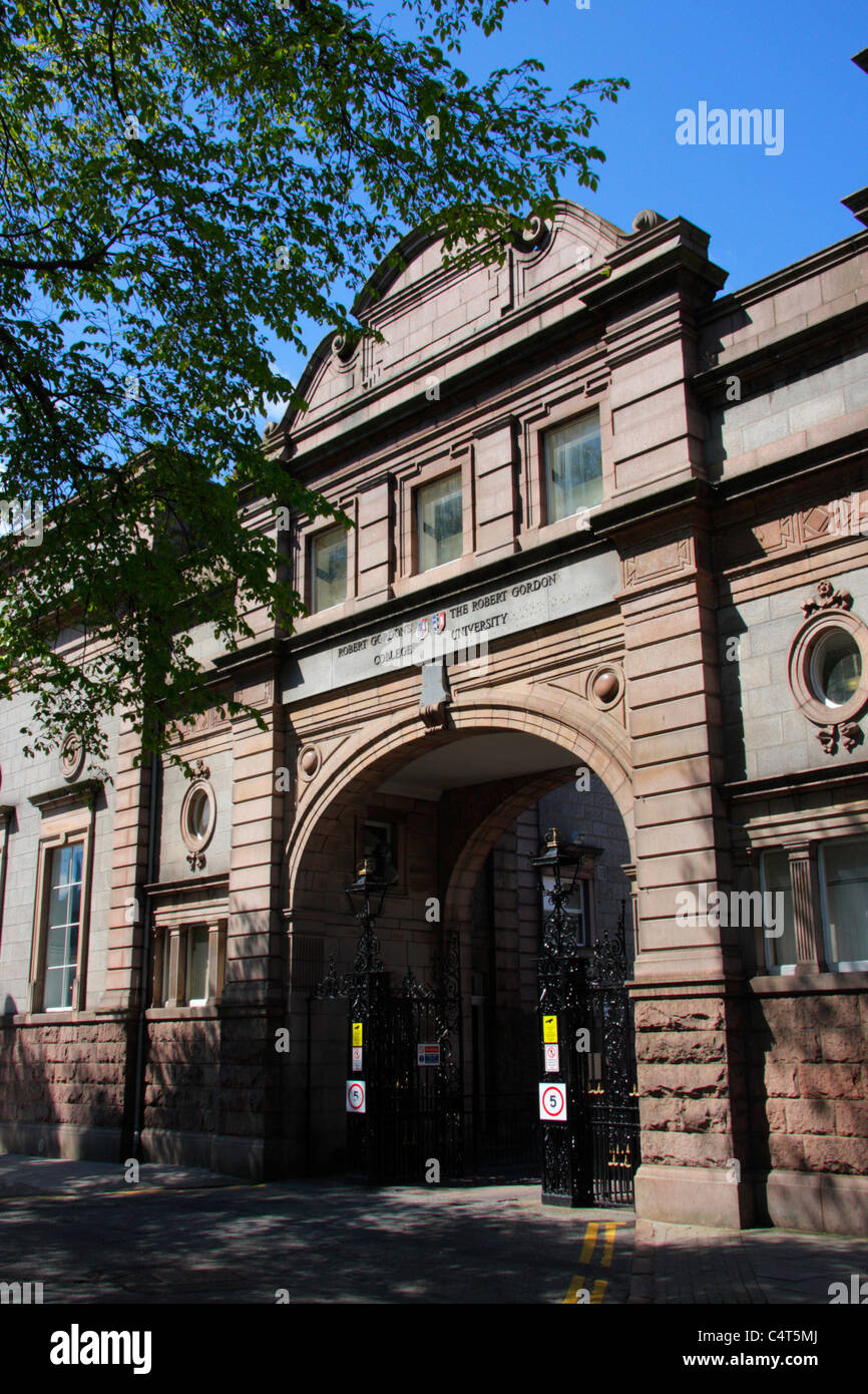 Robert Gordon's College, il Robert Gordon University di Aberdeen, Scozia Foto Stock Robert Gordon's College, il Robert Gordon University di Aberdeen, Scozia Foto Stock