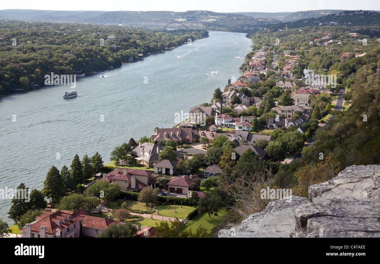 Montaggio a vista Bonnell - Austin, Texas Foto Stock