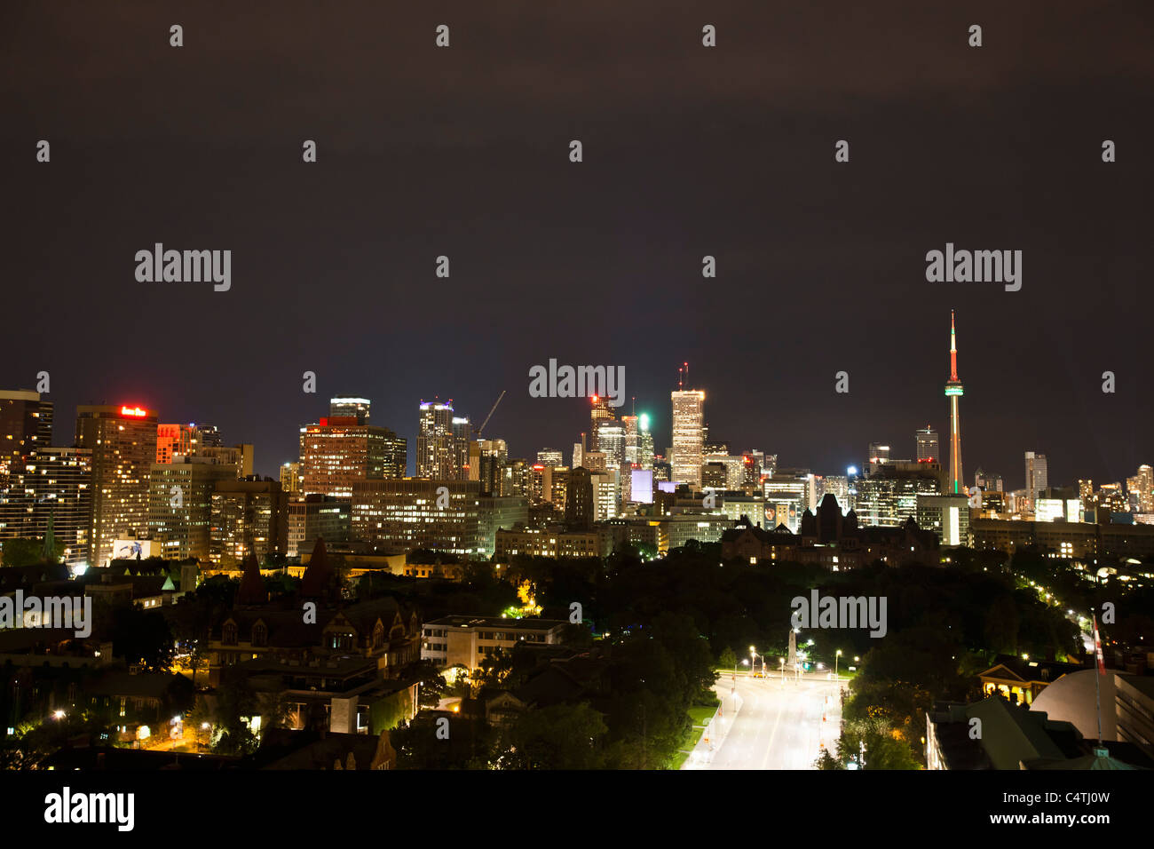 Skyline di Toronto, Ontario, Canada Foto Stock