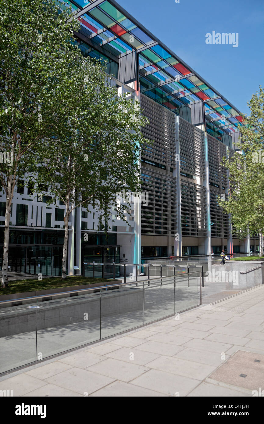 La casa ufficio edificio su Marsham Street, Westminster, London. Foto Stock