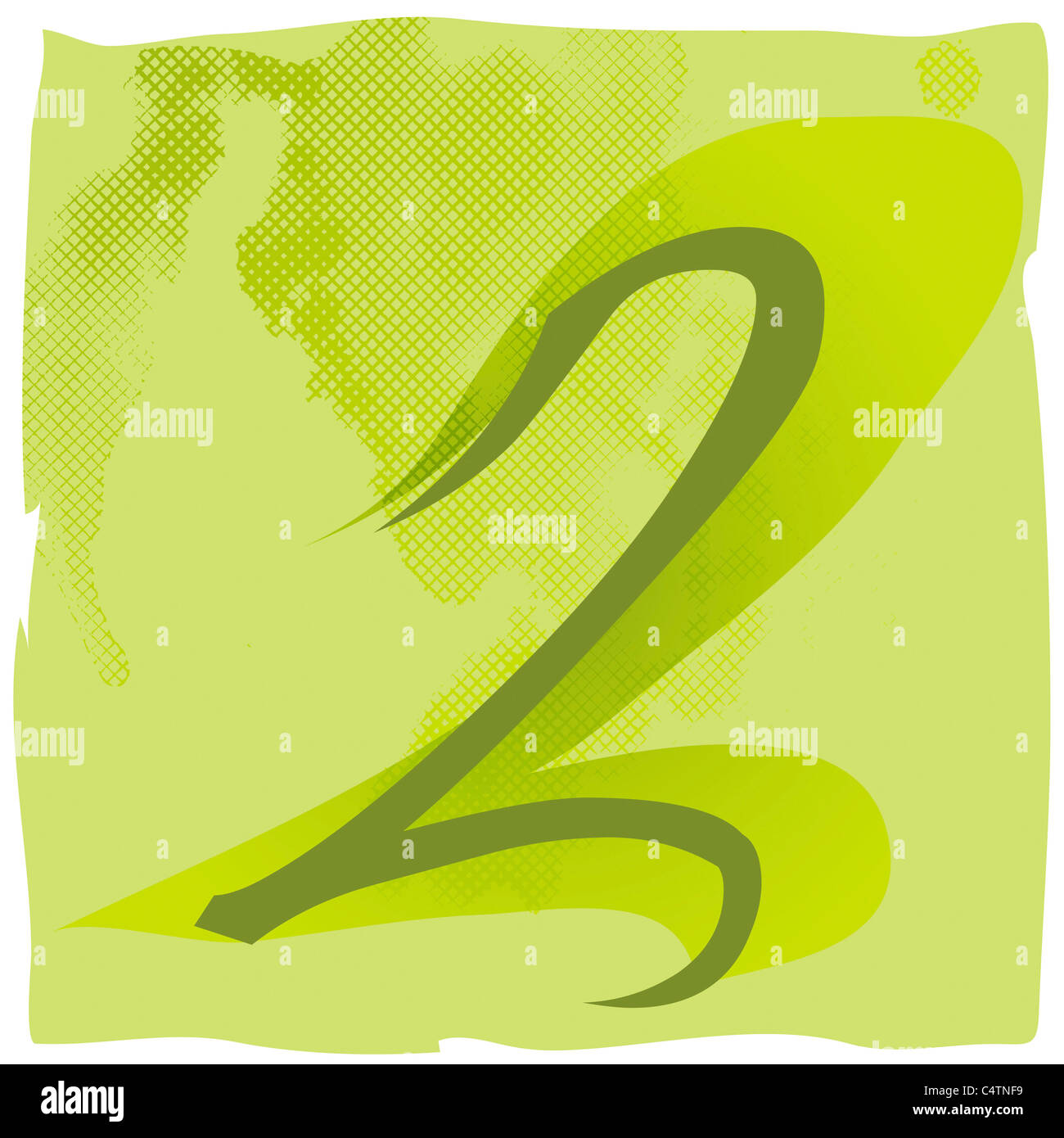 Numero 2 Foto Stock