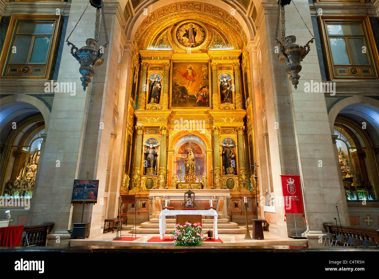 L'Europa, Portogallo, Lisbona, Igreja de Sao Roque (Sao Roque Chiesa) Foto Stock