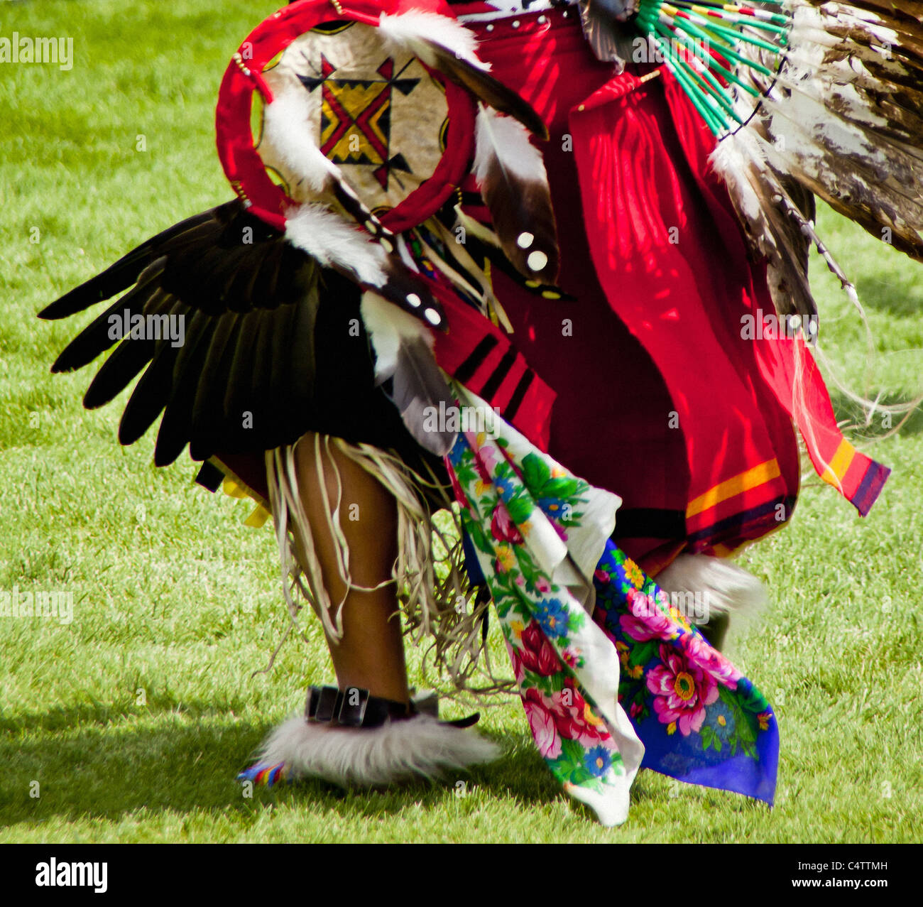 AMERICAN INDIAN POW WOW Foto Stock