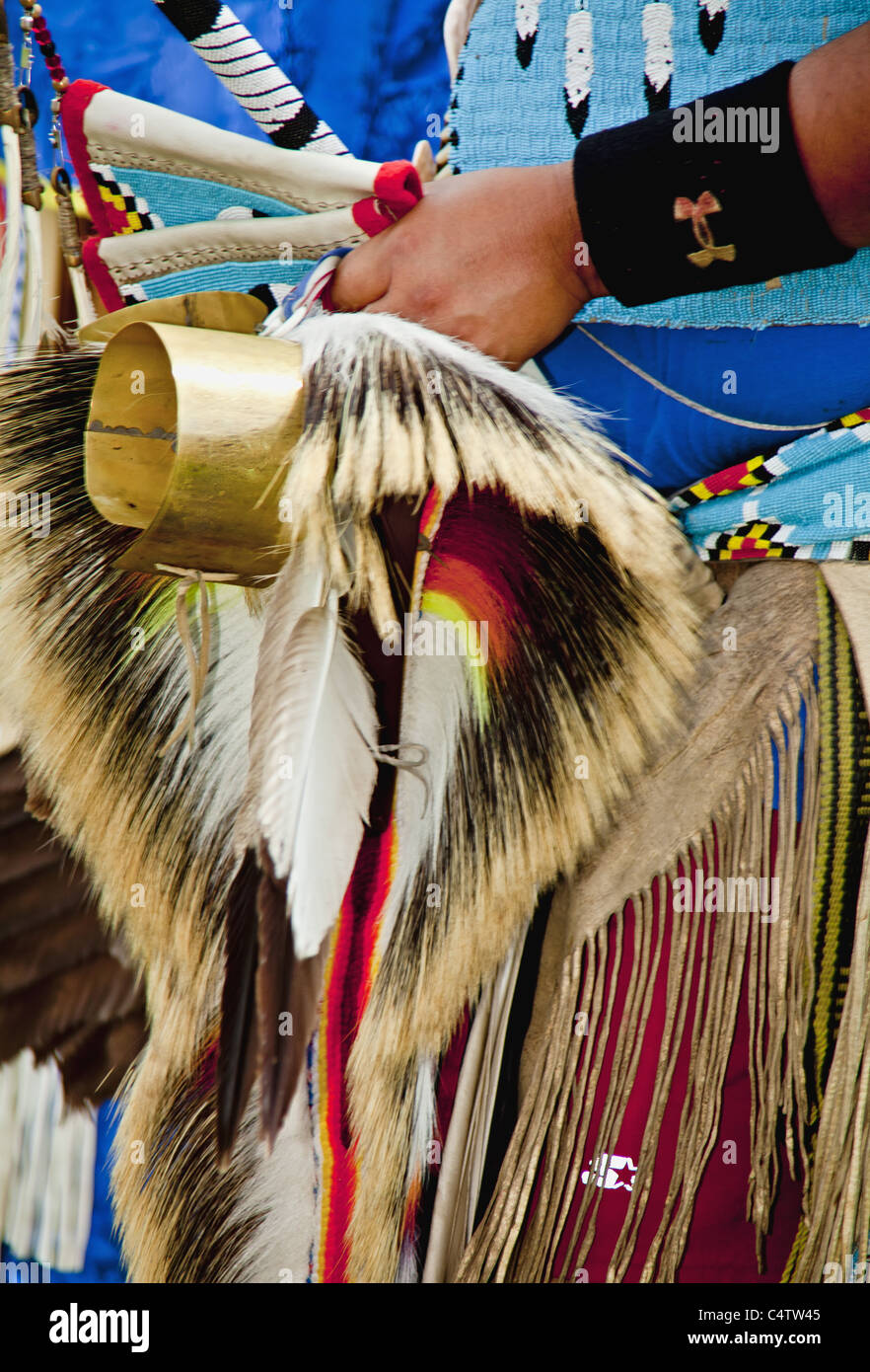 AMERICAN INDIAN POW WOW Foto Stock