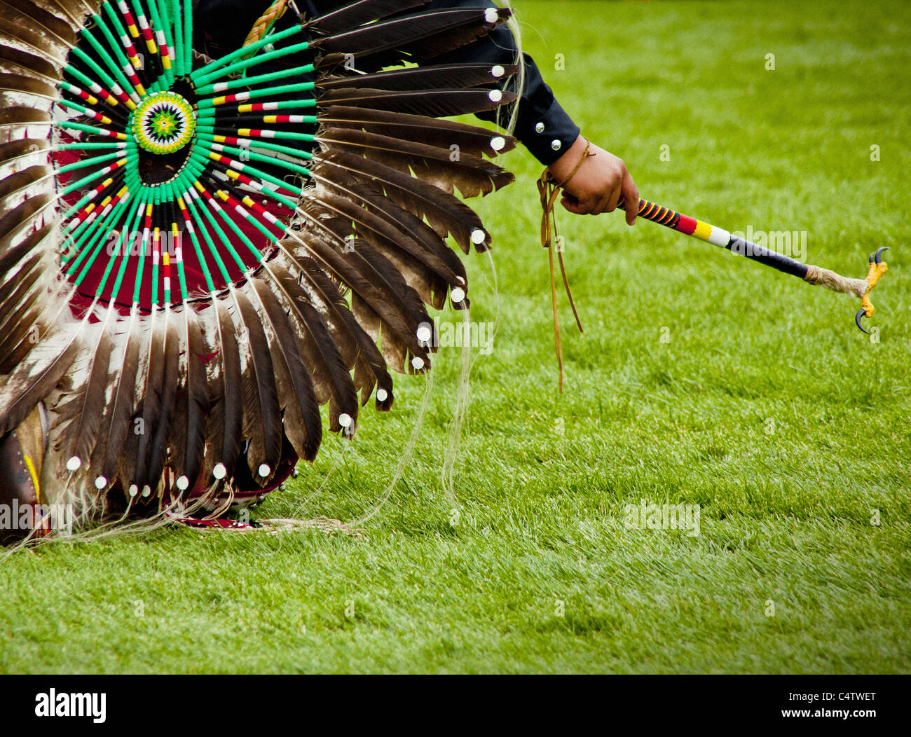 AMERICAN INDIAN POW WOW Foto Stock