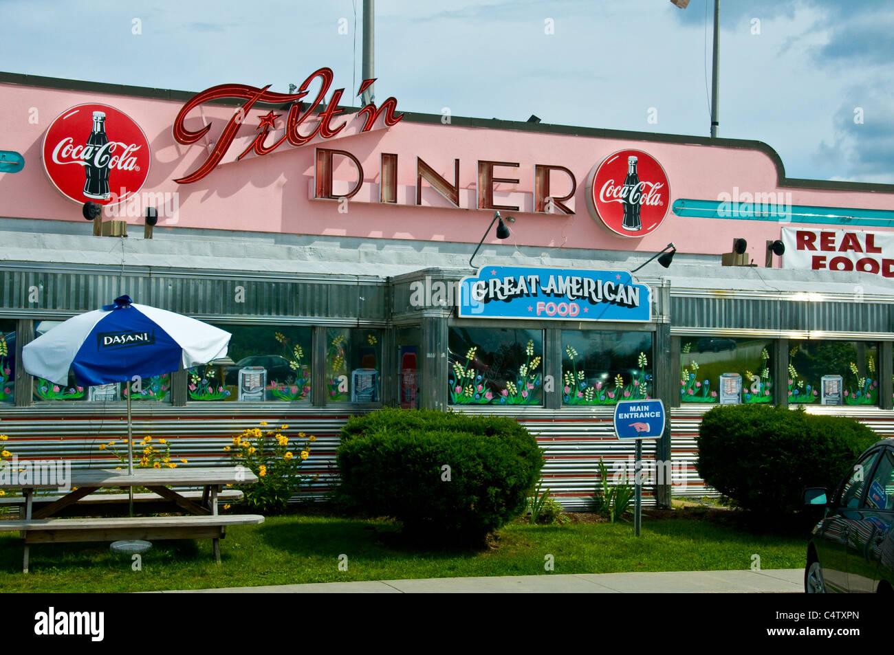 Diner Tili'n New Hampshire USA Foto Stock