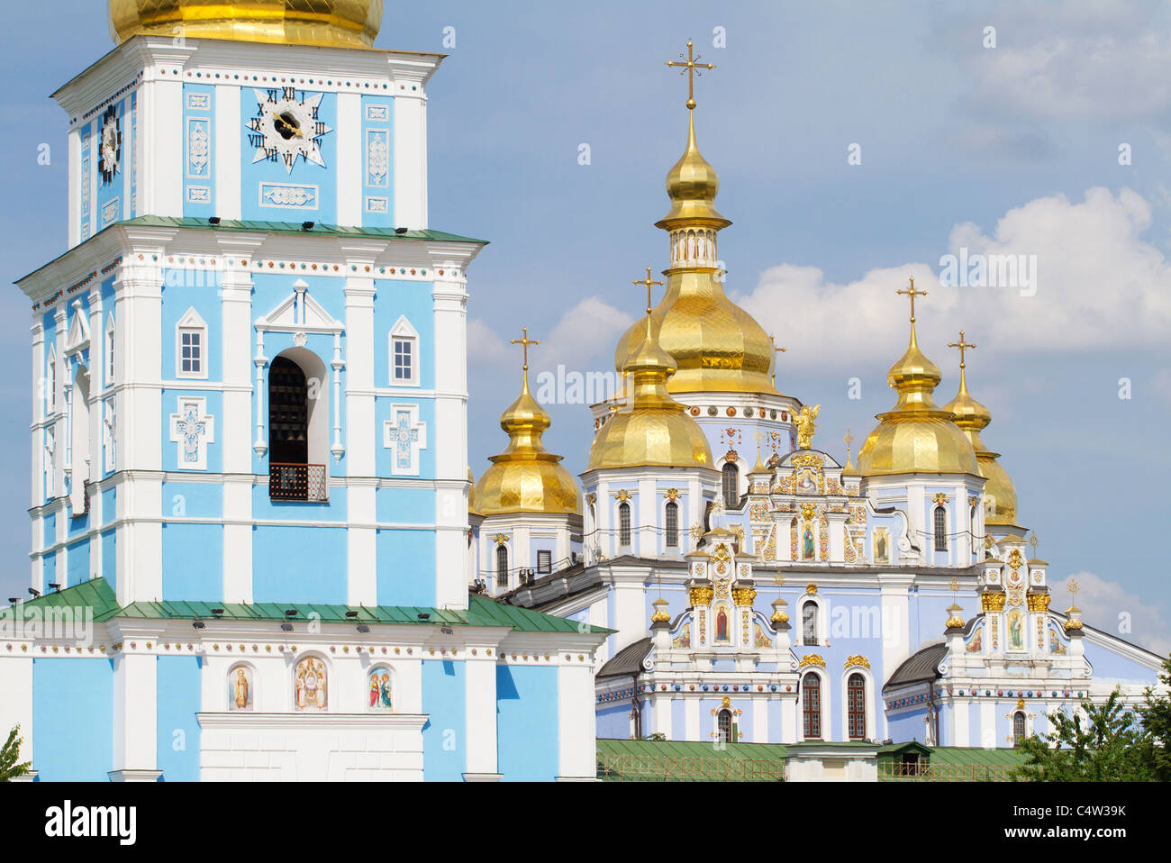 La parrocchia di san Michele Golden-Domed Monastero a Kiev, Ucraina Foto Stock