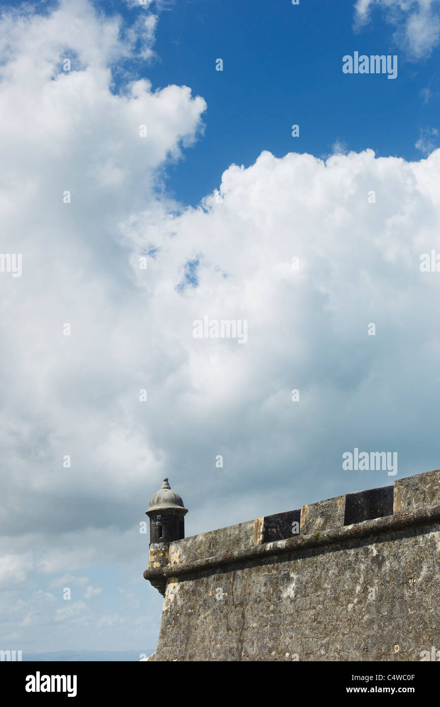 Puerto Rico, la vecchia San Juan, El Morro Fortezza Foto Stock