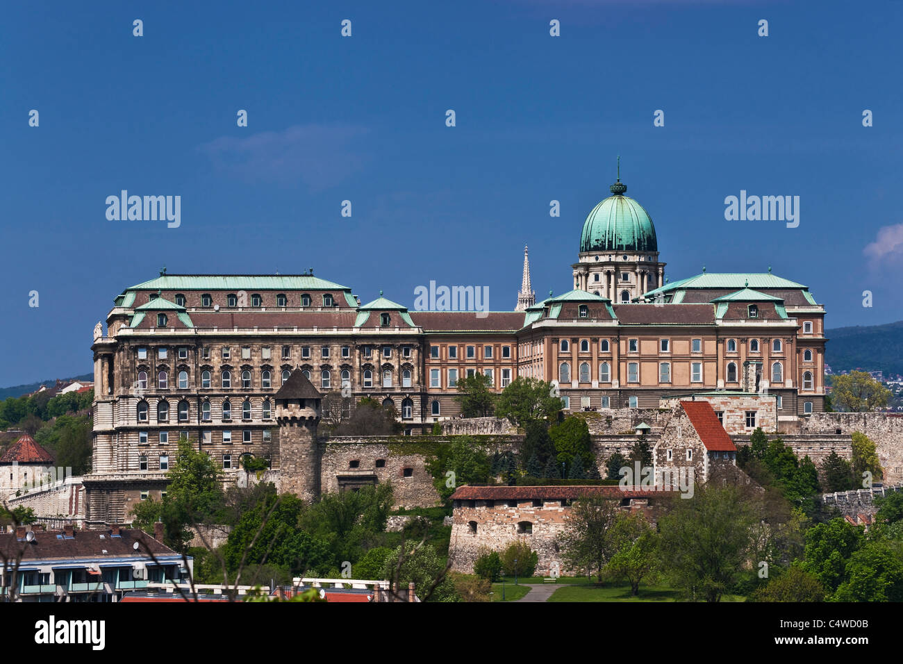 Il Castello di Buda, Budapest, Ungheria, Europa Foto Stock