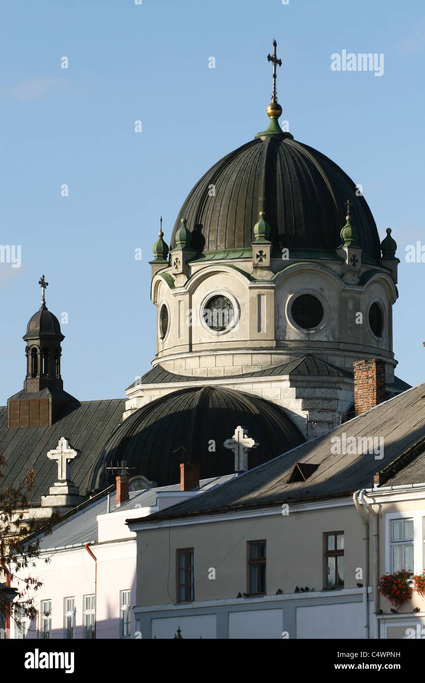 Zhovkva, Zolkiew, la cattedrale di San Lorenzo, 1606-1618, Lviv/Lvov, Oblast di Ucraina Occidentale Foto Stock Zhovkva, Zolkiew, la cattedrale di San Lorenzo, 1606-1618, Lviv/Lvov, Oblast di Ucraina Occidentale Foto Stock