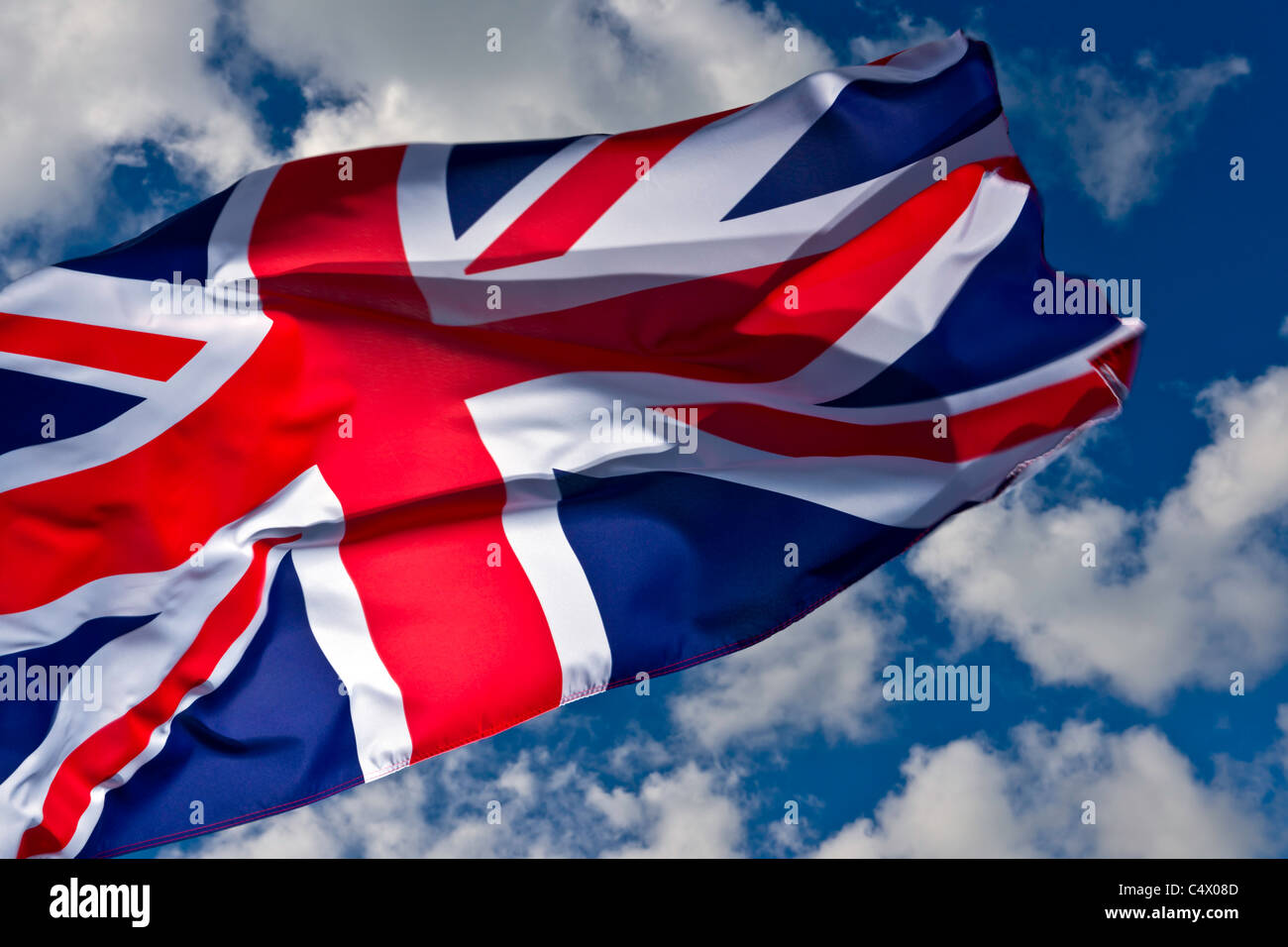 "Union Jack' - la bandiera europea Foto Stock