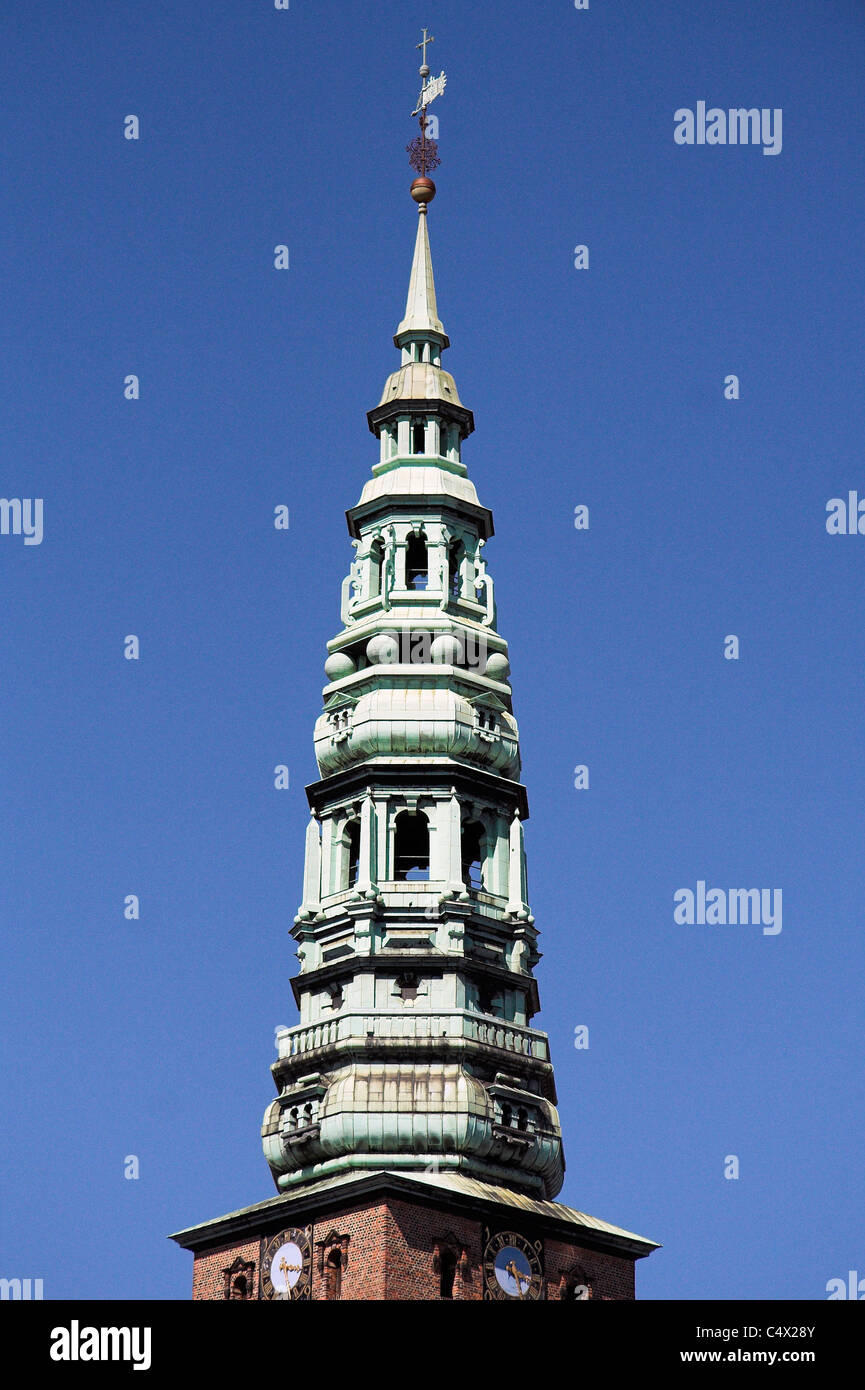 La guglia di San Nicola, Copenhagen, Danimarca Foto Stock