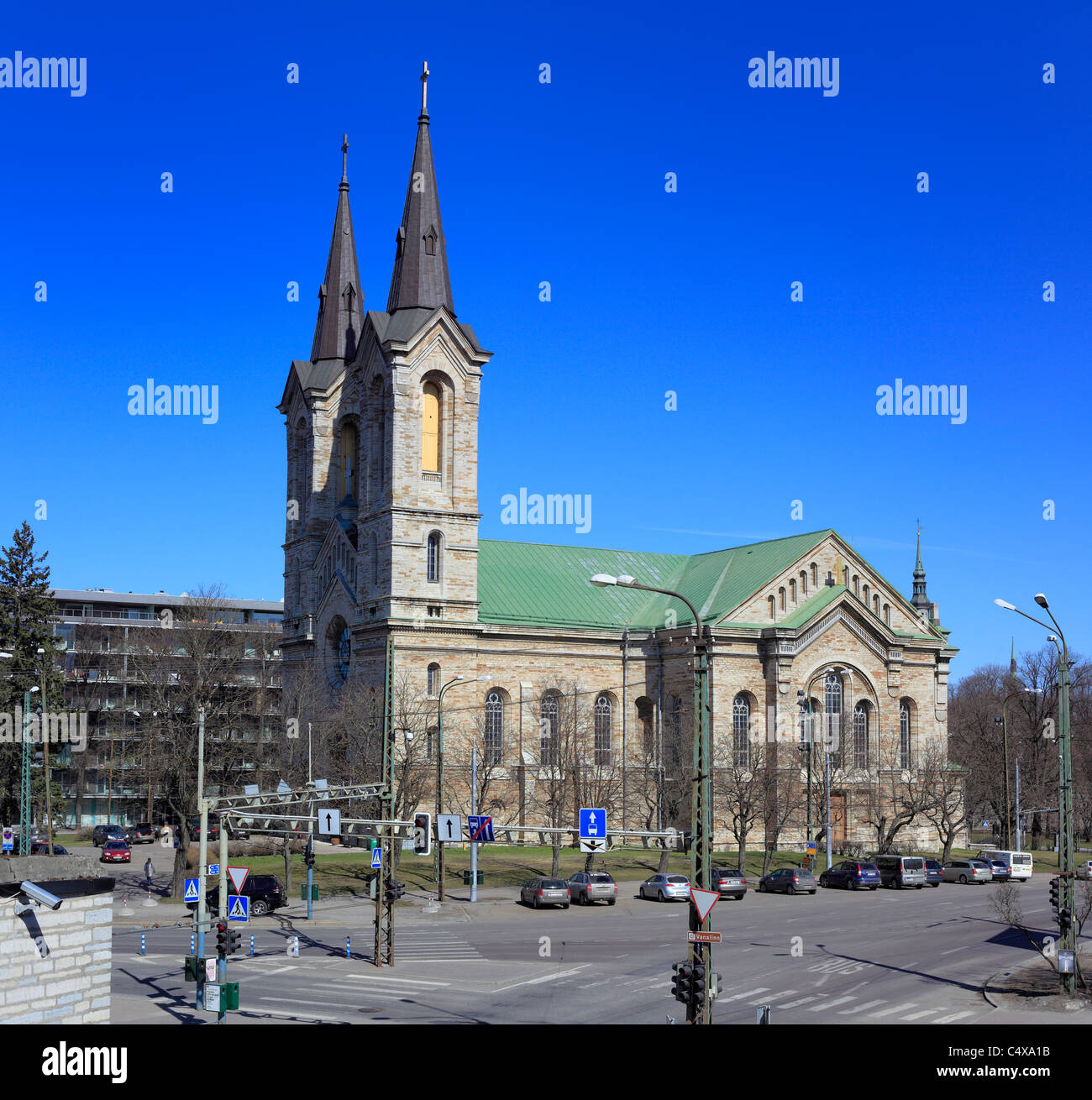 Chiesa Kaarli, Tallinn, Estonia Foto Stock