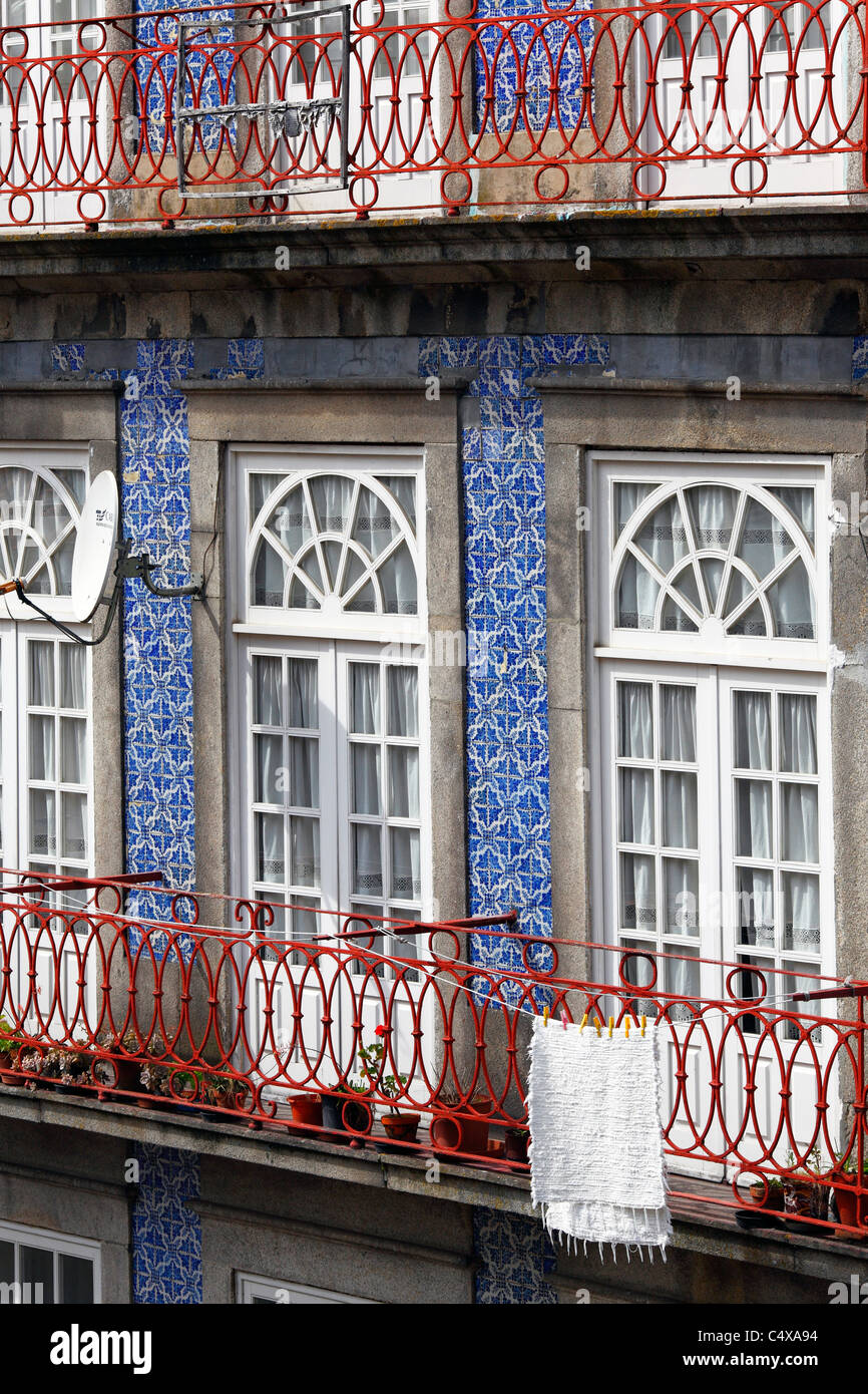 Azulejo, Porto, Portogallo Foto Stock