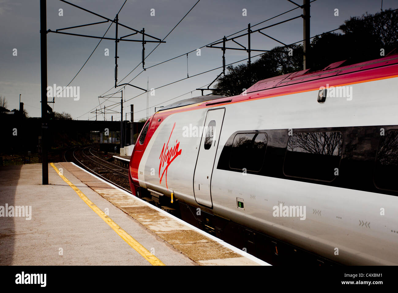 Oxenholme Stazione ferroviaria nelle vicinanze Kendal Cumbria Foto Stock