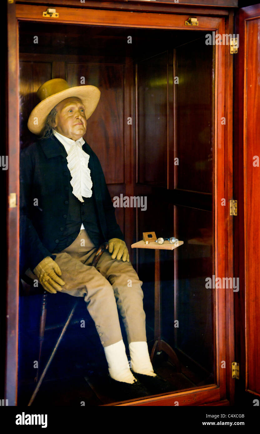 Jeremy Bentham, il riformatore inglese Foto Stock