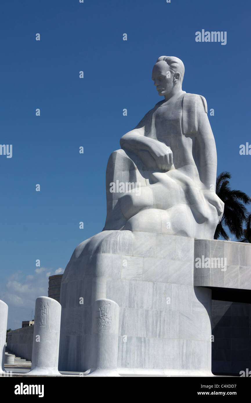 José Martí Memorial (Monumento a José Martí), Havana, Cuba Foto Stock