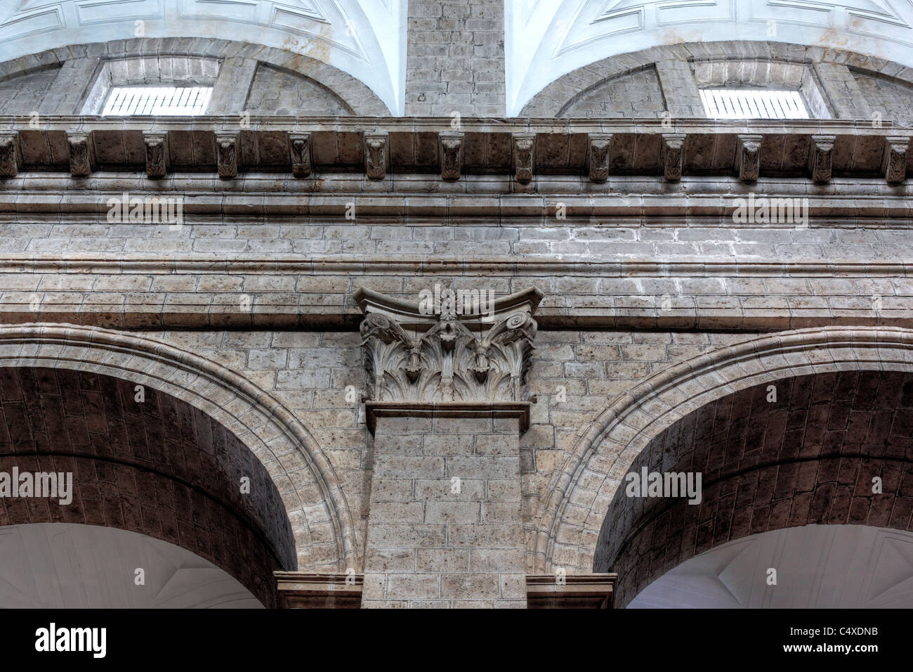Cattedrale di Nostra Signora della Santa Assunta (Catedral de Nuestra Señora de la Asunción), Valladolid Castiglia e Leon, Spagna Foto Stock