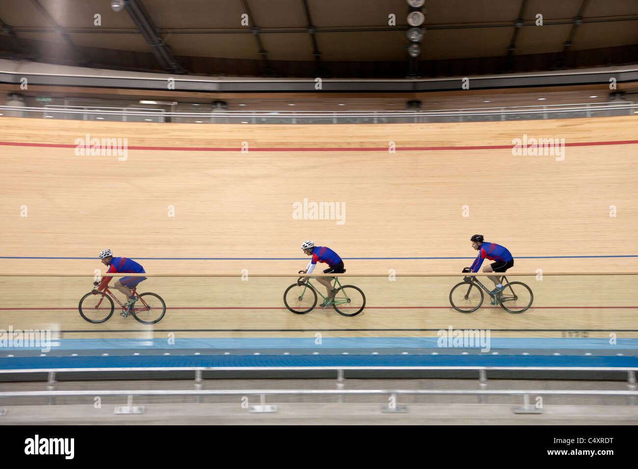 Londra velodromo olimpico 2012 Foto Stock