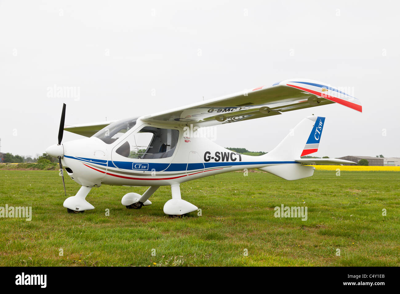 Flight Design CTSW , reg. G-CTSW, a Breighton Foto Stock