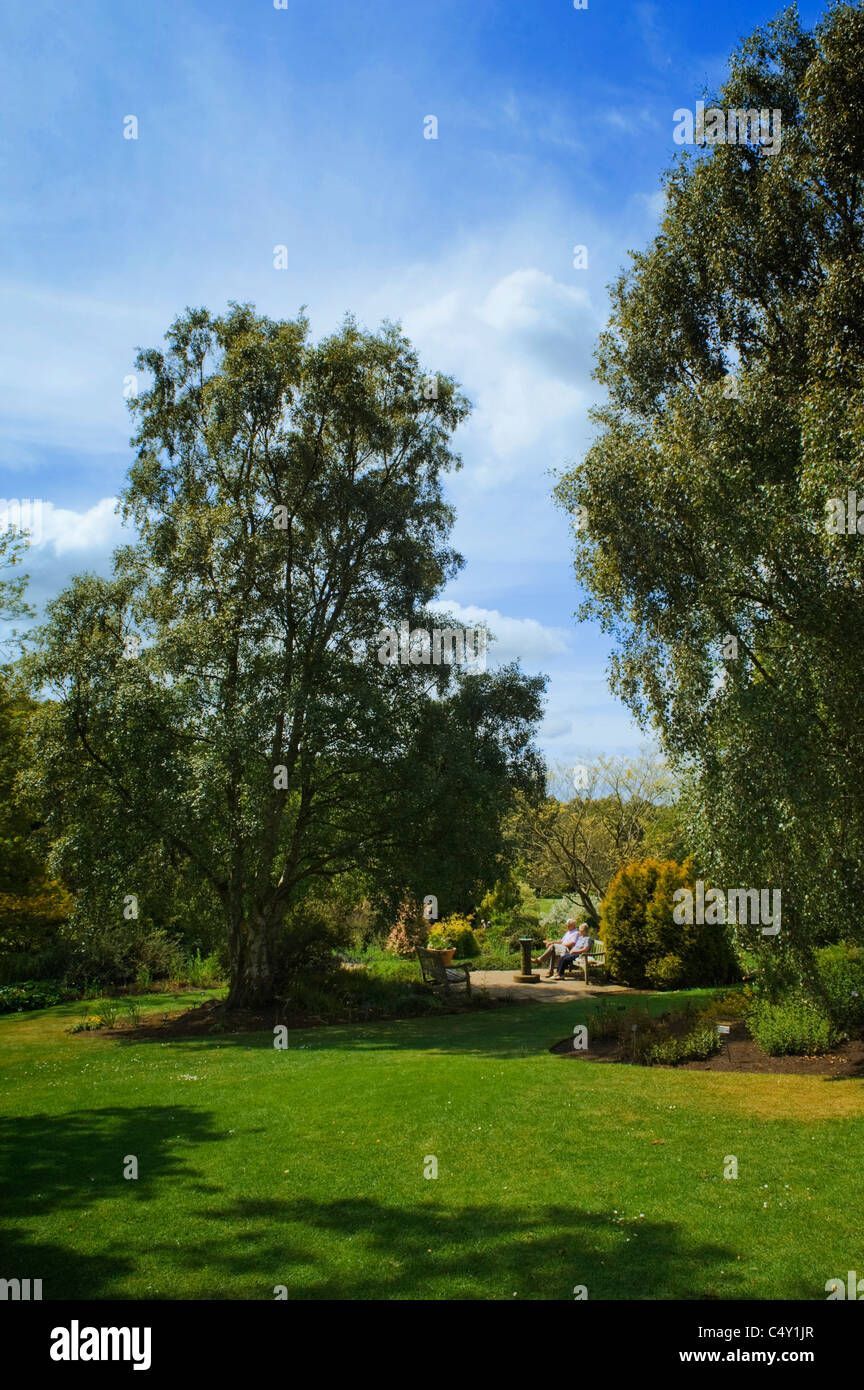 I giardini della Royal Horticultural Society a Harlow Carr, Harrogate, Regno Unito Foto Stock