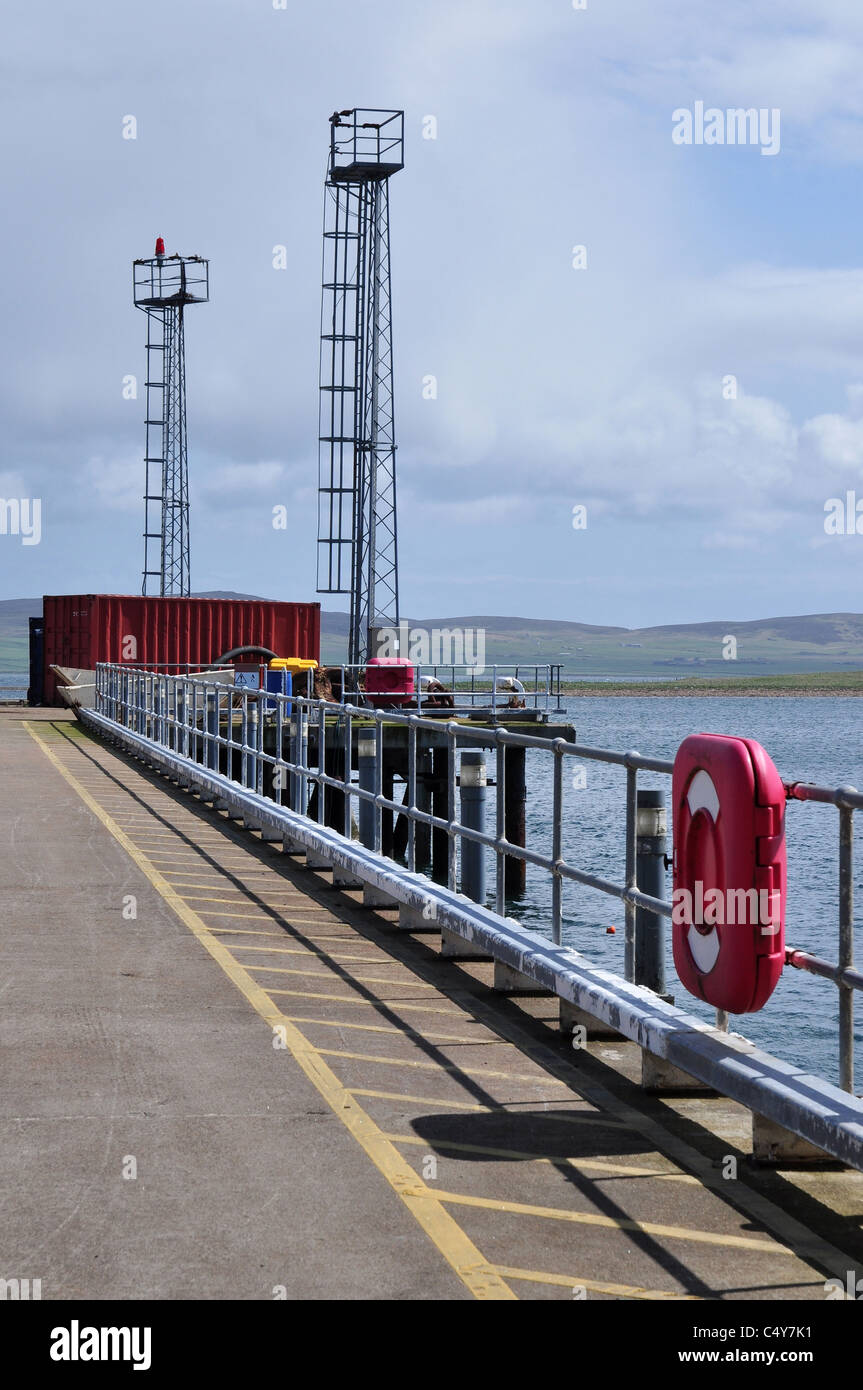Stromness ferry terminal, Continentale, Orkney, Scozia. Foto Stock