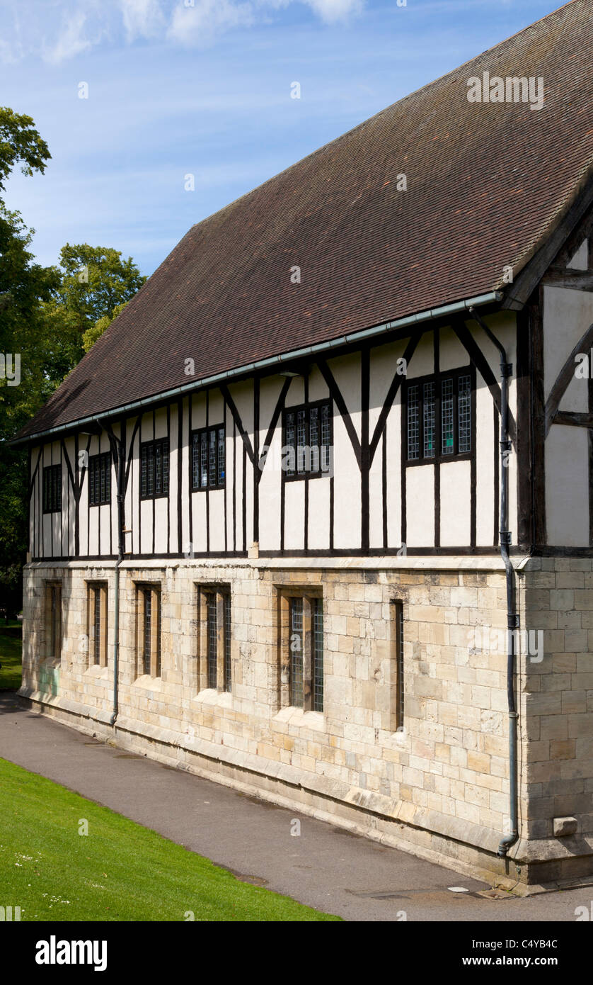 L'hospitium di nozze e la sede della conferenza in un restaurato sala medievale nel Museo di York giardini Englan dello Yorkshire Regno Unito GB UE Foto Stock