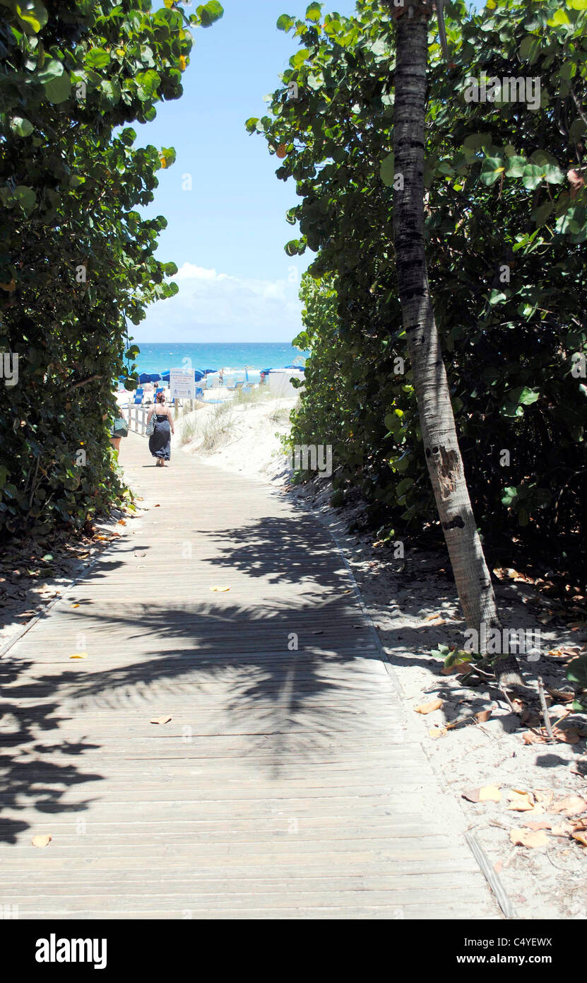Delray Beach in Florida Foto Stock