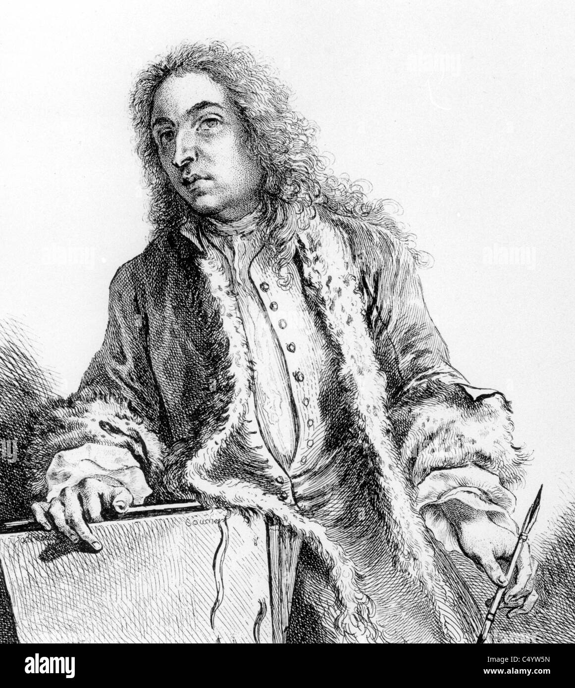 Antoine Watteau, Foto Stock
