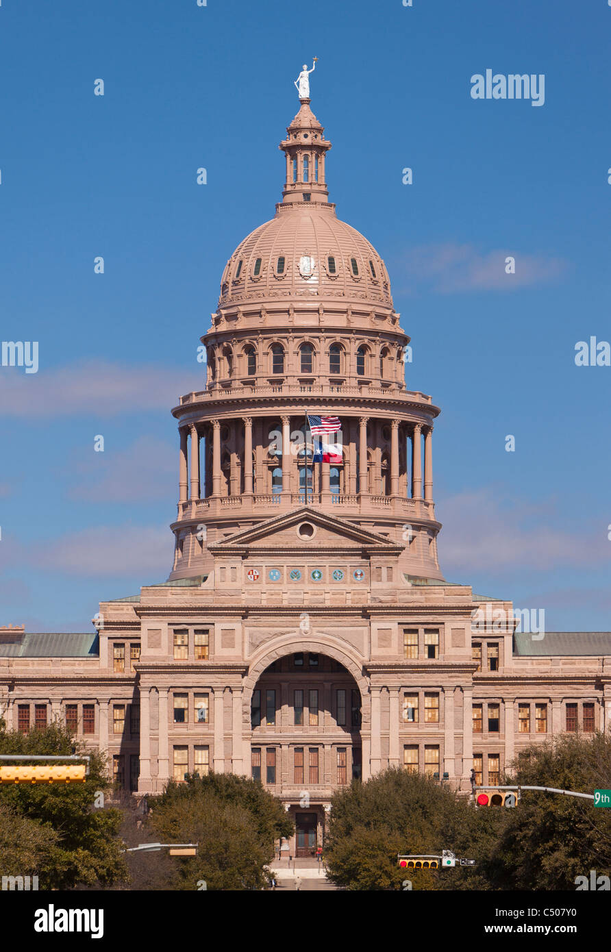 AUSTIN, Texas, Stati Uniti d'America - Texas State Capitol Building. Foto Stock