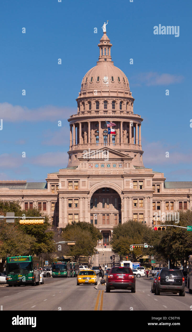 AUSTIN, Texas, Stati Uniti d'America - Texas State Capitol Building. Foto Stock