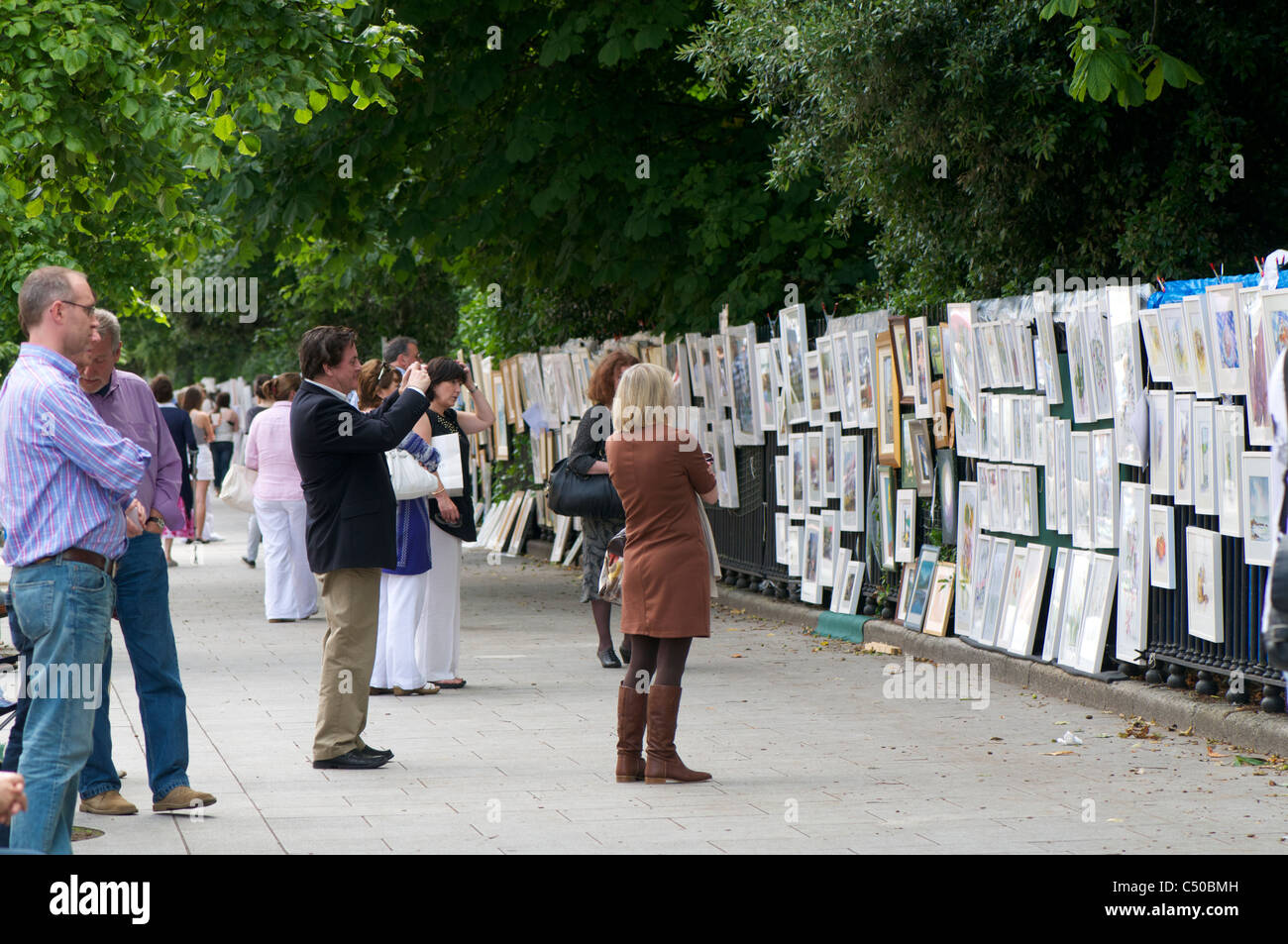 Amanti dell'arte Foto Stock