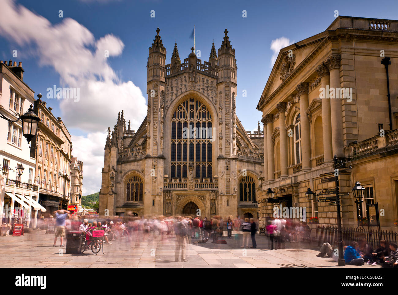 La città di Bath, Somerset - Inghilterra Foto Stock