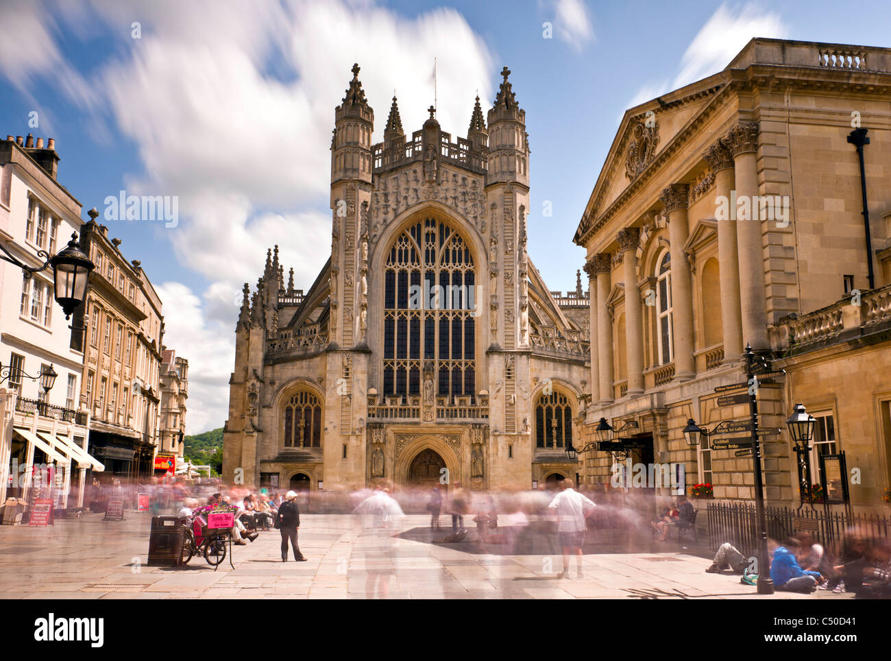 La città di Bath, Somerset - Inghilterra Foto Stock