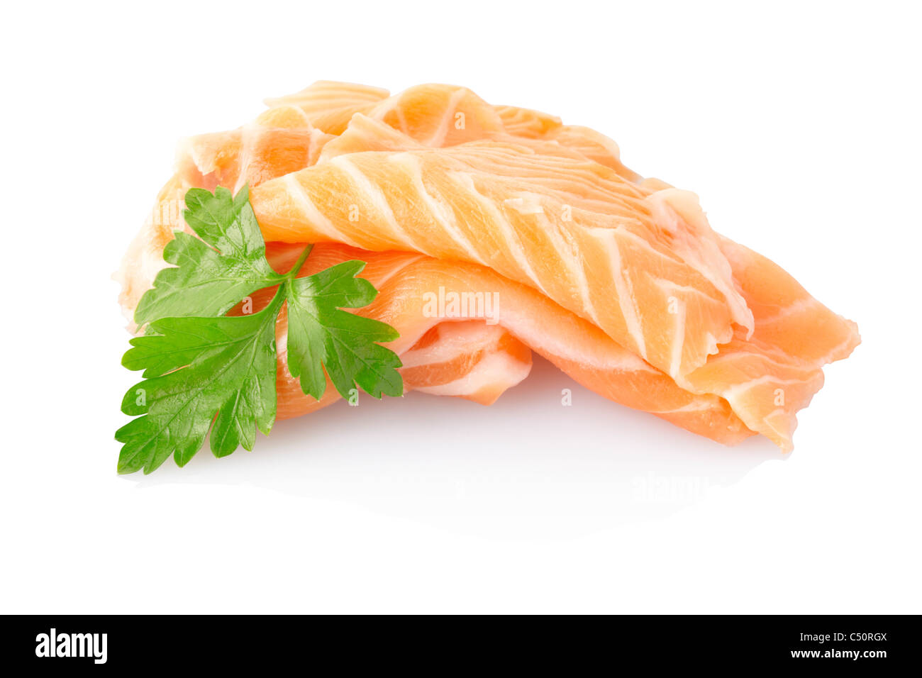 Filetto di salmone Foto Stock
