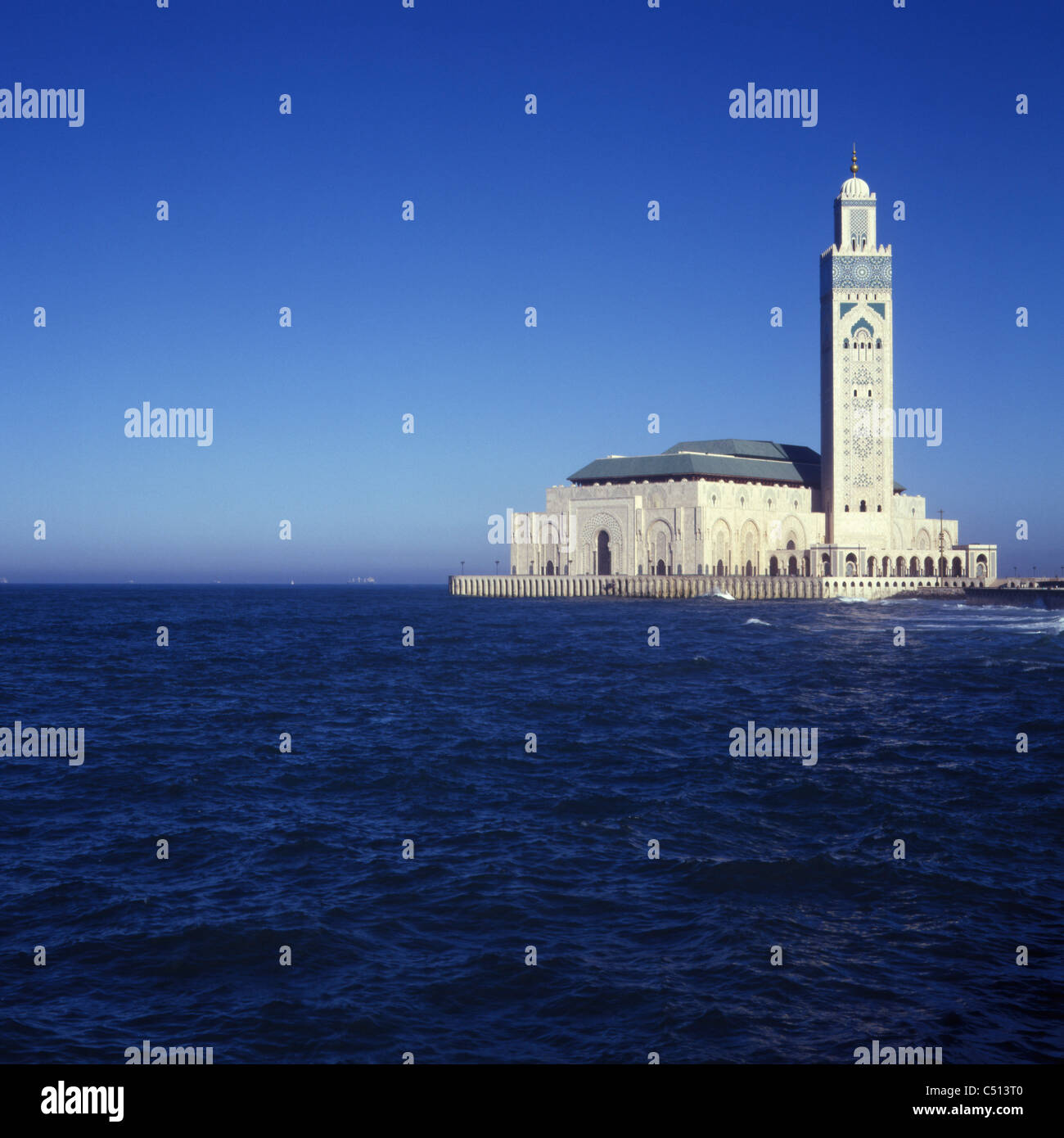 Moschea Hassan II, Casablanca, Marocco Foto Stock