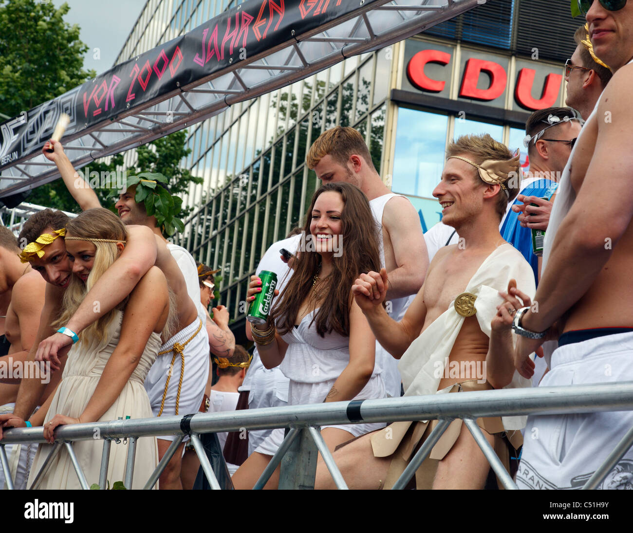 Christopher Street Day Parade 2011, Berlino, Germania Foto Stock