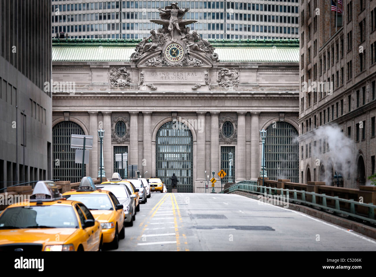 La Grand Central Station, New York City, il traffico Foto Stock