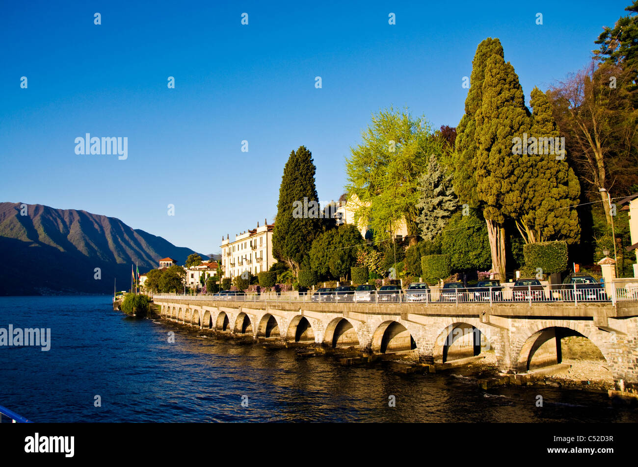 Tremezzo Lago di Como Foto Stock