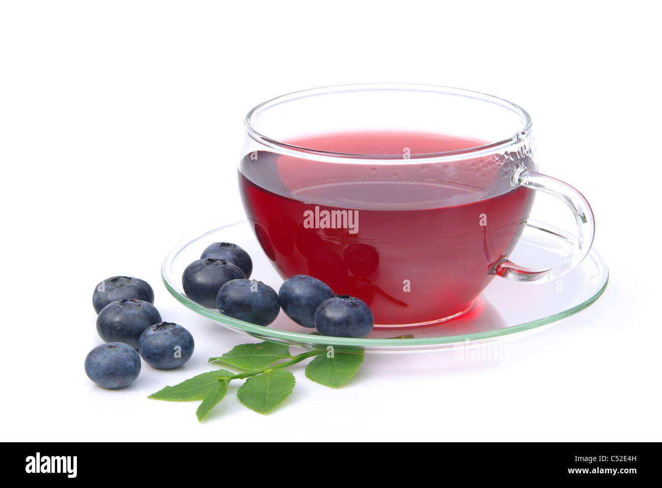 Heidelbeere Tee - blueberry tea 11 Foto Stock