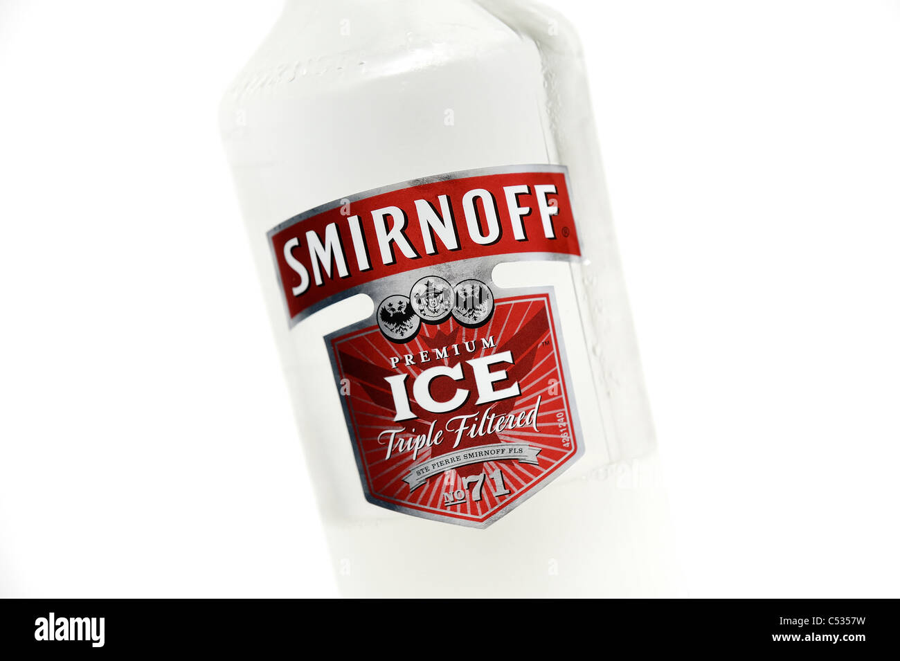 Bottiglia di Smirnoff Ice England Regno Unito Foto Stock