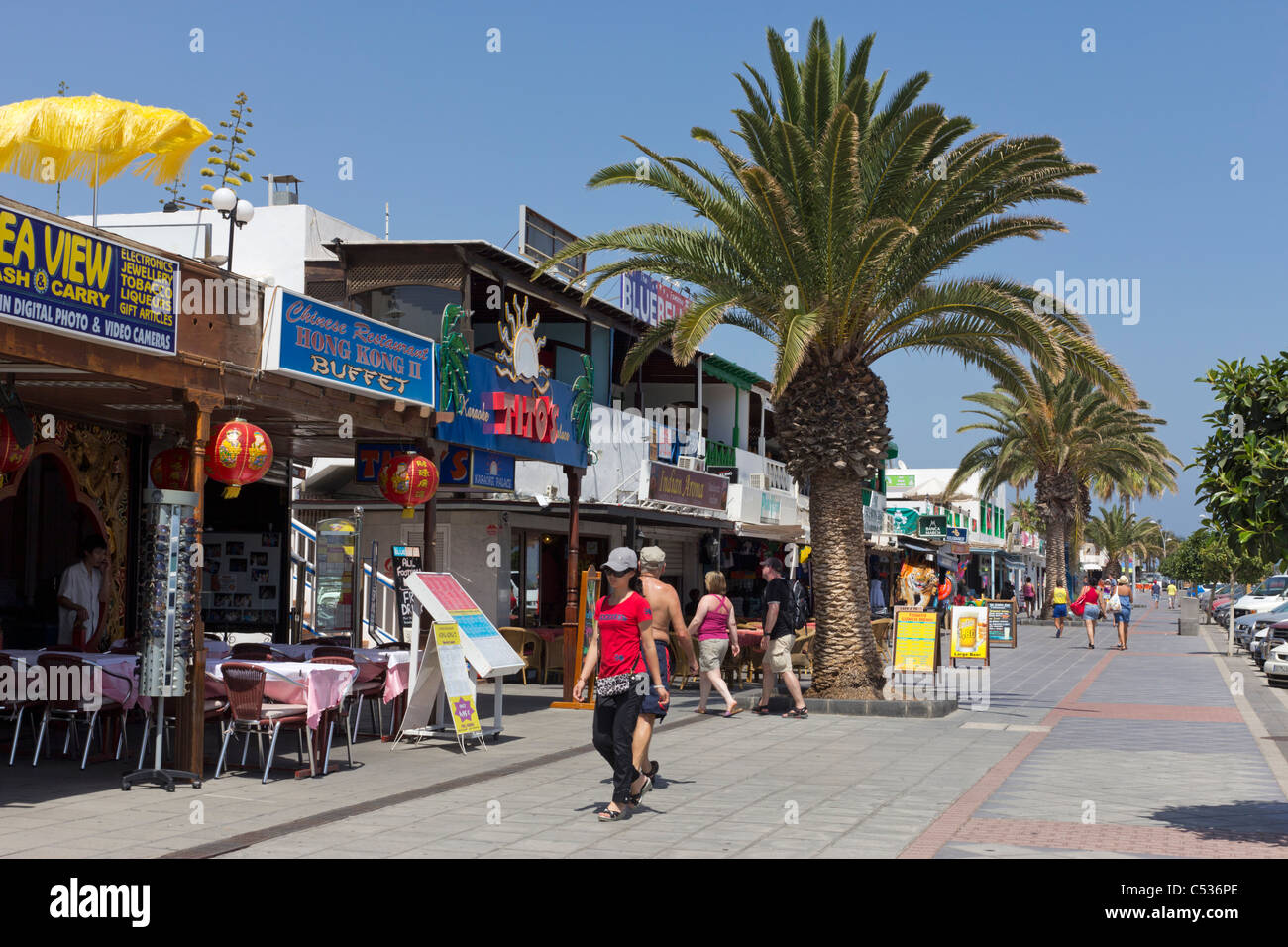 Puerto del Carmen - Lanzarote - Isole Canarie Foto Stock