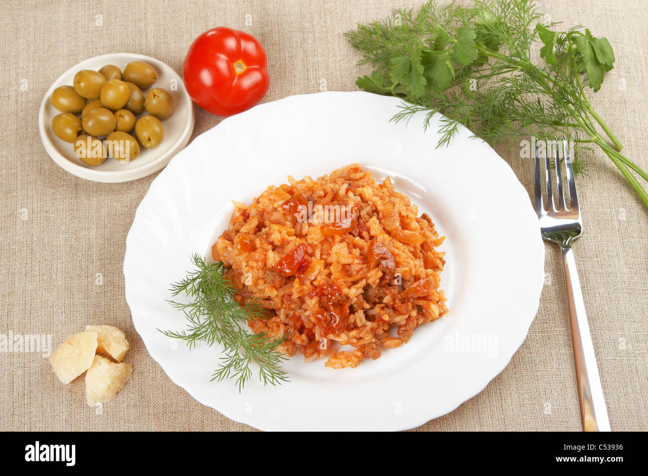 Risotto Foto Stock