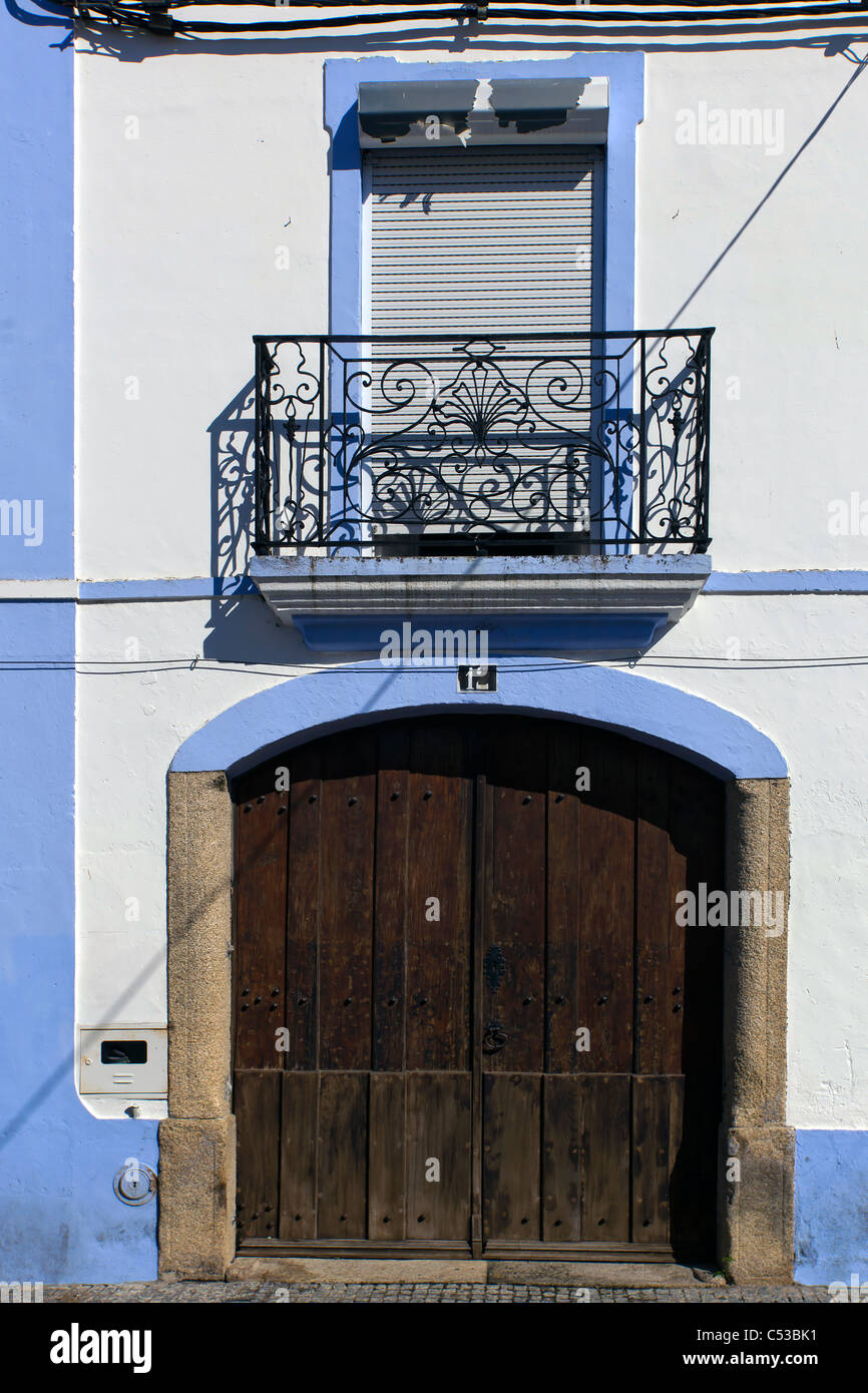 Case di arraiolos, Alentejo, Portogallo, Europa Foto Stock